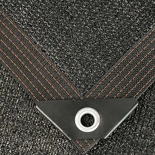 PanHuiWen Voile Ombrage 4x4 ImperméAble Filet Ombrage 4x3 Toile D Ombrage Voile D'Ombrage pour Patio ExtéRieur Protection Piscine Hors Sol Noir,5x7m