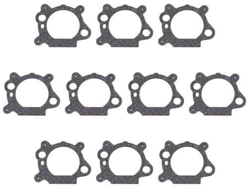MCHNIC 10x Vergaser Dichtung für Briggs & Stratton 795629 272653 272653S 281419 00415 64156 ERING 272653 SABO 26826 WOLF 2059 220 für die meisten 625-675 Serien 122000 Quantum-Serie