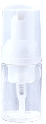 30/40/50/60ml Plastic Foam Pump Bottle Empty Face Eyelashes Cosmetic Bottle, Hand Soap Foaming Shampoo Mini Travel Foaming Dispenser(30ml)