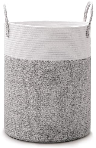 Panier à Linge,60L Paniers à Linge,Panier à Linge Sale Portable Avec Poignée Adaptés à La Buanderie,Dans La Chambre D'enfants,Dans La Salle De Bain Et Dans Le Salon 50