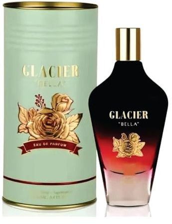 SAPPHIRE'S CHOICE Glacier Bella Damenparfüm, Eau de Parfum, 100 ml, Vanille und Jasmin, arabischer Duft, Spray, hergestellt in Dubai