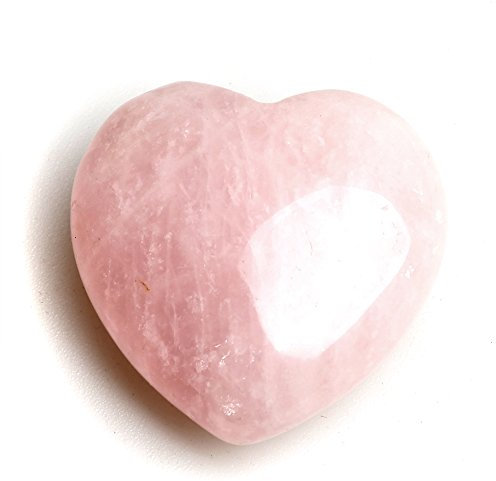 CZAOINCU Pierre de Palmier Naturelle en Cristal de Quartz Rose véritable : Cadeaux de cœur Inspirants Collecte à Domicile (Size : M)