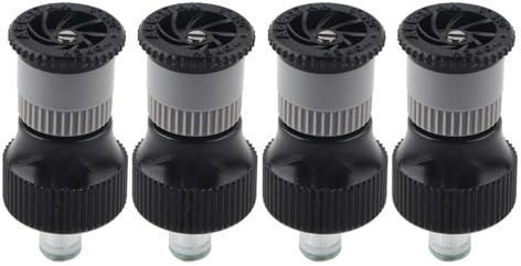 Bordstract Irrigatori interrati, G1/2 pollici DN15 Filettatura femmina Ugello spruzzatore per prato regolabile Irrigatore con connessione filettata interna per Irrigazione del giardino