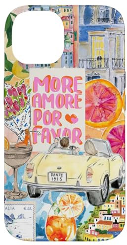 iPhone 14 European Summer Trip Preppy Collage Aesthetic Case