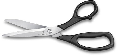 Victorinox Mehrzweck-Haushaltsschere, Universalschere, Länge: 23 cm, Extra Scharf, Rostfreie Stahlklingen, Schwaz