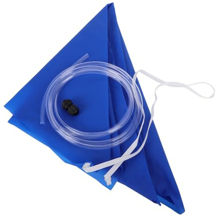 Uonlytech Housse de Lavage de Climatisation en Peva Bleu, Nettoyage de Climatiseur pour Capot Récupérateur D’eau, Facile à Utiliser au Bureau L’hôtel | Hôtel et Bureau, Solution pour L’accumulation D’eau, Usage Simple et Application Polyvalente, Camping