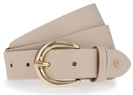 Tamaris Leather Belt W80 Nude