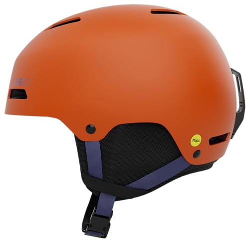 Giro Ledge FS MIPS Skihelm & Snowboardhelm M | ABS-Hartschale mit EPS, MIPS® Schutz, In Form Fit System, Belüftung | Freestyle Helm Matte Orange