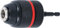 BGS 74470 | Schnellspannbohrfutter | Metallausführung | Antrieb Außensechskant 6,3 mm (1/4) x 20 UNF | 1,5-13 mm
