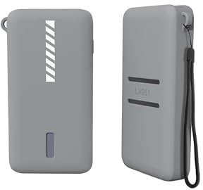 Silikon-Schutzhülle für UGREEN Nexode 145W 25000mAh strapazierfähige und umweltfreundliche Toergy Cover mit präzisen Löchern - stoßfest, komfortabler Touch,Gray