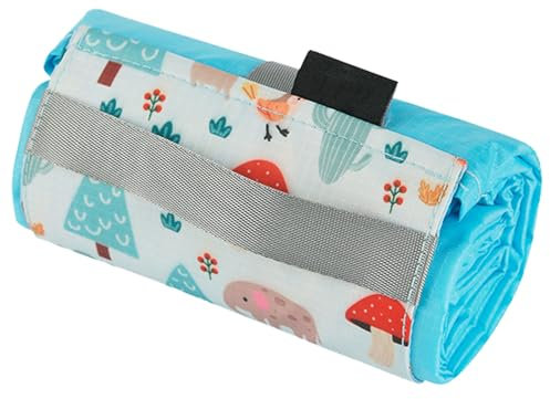 Generisch Outdoor Picnic Mat, Waterproof, Picnic Blanket, Sandproof, Weatherproof, Portable Underlay for Lawn, Camping, Park, Outdoor, Garden, Festival, Hiking, Travel