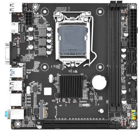 B75M-I - Placa base compacta LGA 1155 DDR3 M.2 NVMe SATA3 USB3.0 Gigabit Ethernet Audio para ordenador