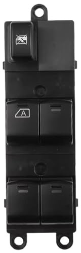 Interruptores de botón Compatible Con Nissan Para Qashqai J10 2007-2016 Para Navara D40 2005-2016 Para Interruptor Eléctrico Maestro De Elevalunas OEM: 25401-BB65B