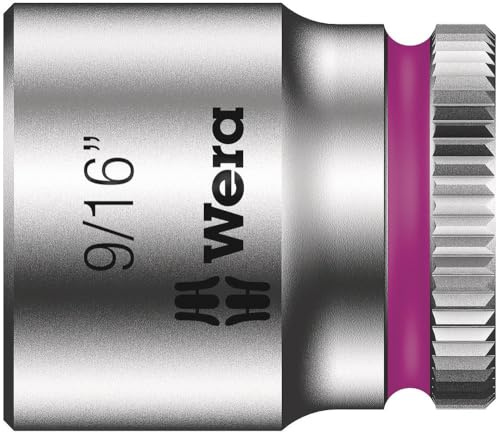 Wera 05003523001 8790 HMA Zyklop-Steckschlüsseleinsatz mit 1/4-Antrieb, 9/16 Zoll, Zol