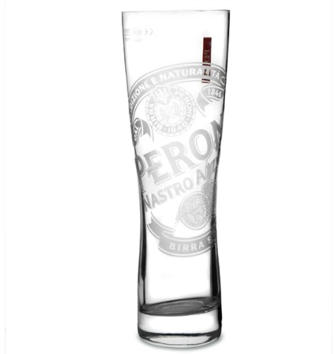 Peroni Italienisches Bier Gläser 0,3 l – Set von 6