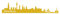 Skyline4u Aufkleber Hamburg Skyline viele Farben 15 x 3cm goldmetalleffekt