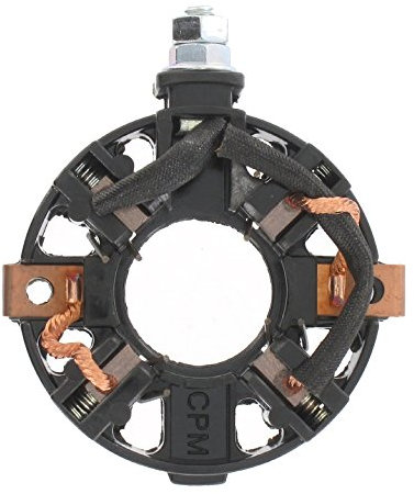 GREENSTAR - Carter Porte-Charbons - Pour Lanceurs/Démarreurs - Charbons Inclus - Adaptable Pour Certains Modèles BRIGGS & STRATTON - Remplace Origine BS 497605, 557073, 691293