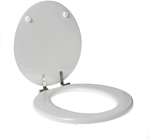 Copriwater Ideal Standard SMALL BIANCO EURO Cerniera Cromo-Sedile-Asse Wc