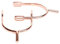 Harry´s Horse Stabsporen Edelstahl Rosegold, Größe:D20