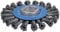 Bosch Professional Heavy - Rueda de alambre trenzado (para metales, X-LOCK, Ø 115 mm, grosor del alambre 0,5 mm), Negro
