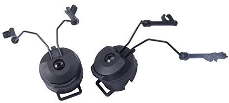 Huenco SCHNELLES Helmzubehör SCHIENENADAPTER-Set Peltor Comtac Headset Ops-Core Helm ARC Schienenadapter FÜR C1 C2 C4