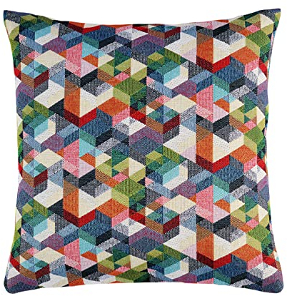 Sander Kissenhülle Cubes bunt Größe 50x50 cm