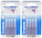 Inava Brossettes Mono Compact Violet 1,8 mm lot de 2 x 4 = 8