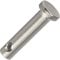 OPIOL QUALITY® Steckbolzen 10x104 mm aus Edelstahl A4 V4A (1 Stück) Splint Bolzen Splintbolzen Sicherungsbolzen Sicherungssplint Stecksplint Sicherung Stifte