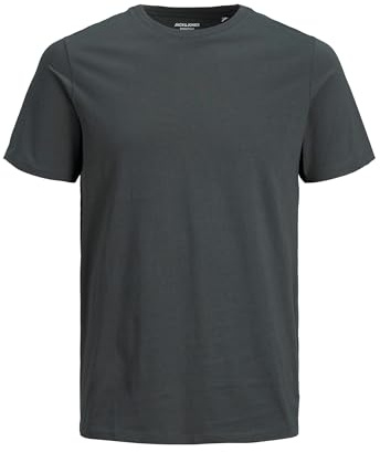 JACK & JONES Jjeorganic Basic Tee Ss O-neck Noos Homme T-shirt, Gris, M