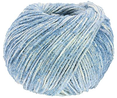 Lana Grossa Jolie 107 - Hell-/Mittelblau Degrade