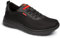 DIAN - Alicante, Negro 35, Zapatilla de Trabajo para Sanidad y Hostelería Unisex en Colores, Plantilla Acolchada y Suela Antideslizante, Material Transpirable y Repelente a Líquidos