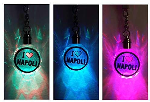 VILEVI Napoli Campione Gadget portachiave LED