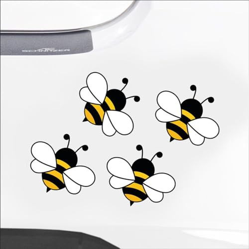 Bumble Bees Pack of 20 Vinyl Decal Sticker Car Wall Laptop Campervan Caravan Bumper Sticker Window