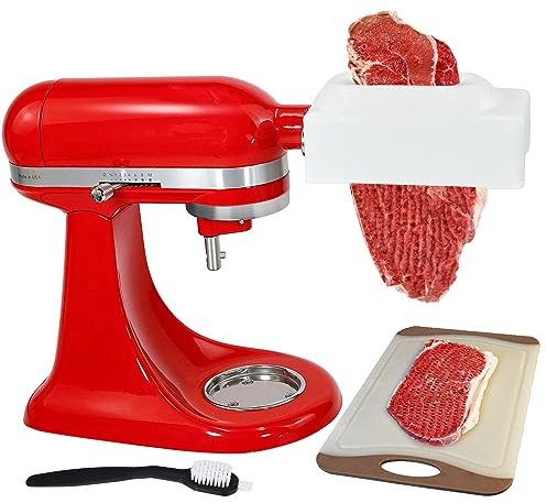 MROTIGRIL - Electric Meat Tenderizer Attachment for All KitchenAid Stand Mixers, KitchenAid Accessory, Meat Tenderizer with Stainless Steel Gears, Tool