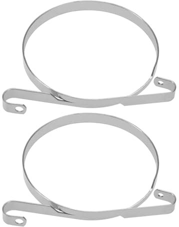 Be In Your Mind 2 Pièces Bande de Frein de Chaîne en Acier Inoxydable Compatible avec Husqvarna 445E 445 450 450E 455E 455 Compatible avec Rancher 460 461 Accessoire de Tronçonneuse 537043001