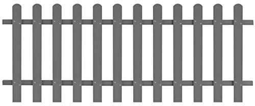 Rantry Clôture en bois composite 200 x 80 cm