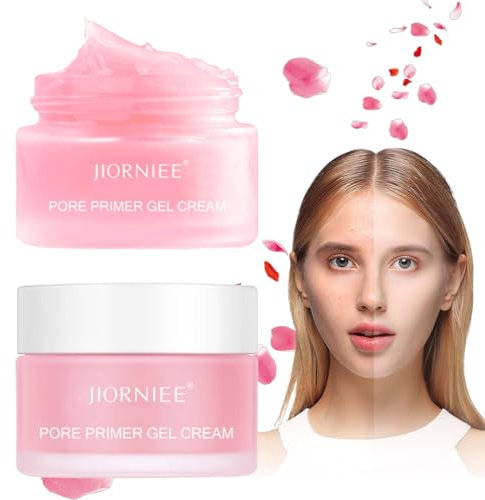 2 Stück Pore Primer Gel Cream, Make-Up Basis Concealer Cream, Pore Filling Gel Cream, Grundierung für das Gesicht, Invisible Pore Face Primer, Base Face Primer Under Foundation.