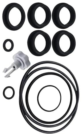 BUUNHI Kit Limpieza Piscina Piezas de Repuesto para Filtro de Arena Kit de 12 Juntas tóricas para Bomba de Filtro de Arena Reparación de Bomba de Filtro de Piscina Aire Maintenance Kit