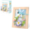 GaoDeBuChou Photo Frame Decoration,Flowers Picture Frames Micro Building Block Set,Gifts for Boys Girls Age 10 11 12 13 14+ Teens Adults,Not Compatible with Major Brands(306PCS Magnetic Design)