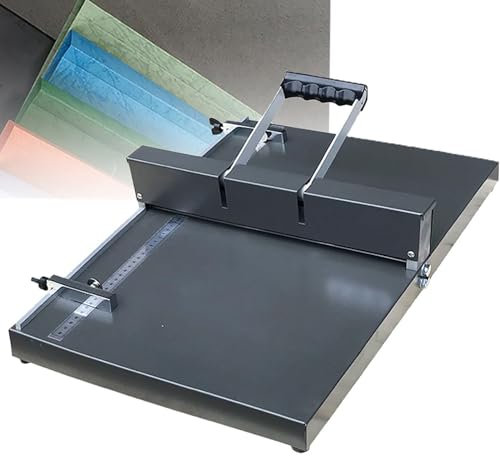 XBDLYQBD Machine Plieuse Manuelle, Folding Paper Creasing Machine, 350mm Paper Folding Machine, A3/A4 Paper Folding Machine, Heavy Duty Metal Paper Card Creasing Machine
