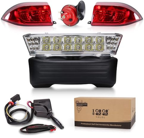 Auto Rücklicht Komplettsets Lichter Sets Rücklicht Komponenten Sicherheit Licht Rücklicht Montage, for Golf Cart LED Licht Kit für Club Car Precedent 2004-2008.5