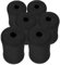 WOONEKY 6 Piezas Equipo De Fitness Cubierta De Esponja Gimnasio Piezas De Repuesto Rodillos De Máquina De Ejercicio Cubiertas De Espuma Suave Almohadillas De Extensión De