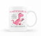 VIROSA Auntiesaurus Mug, Like a Normal Auntie But More Roar-Some, Ideal for Auntie Gifts, Auntie Birthday, Xmas, Thanksgiving, Mothers Day Gift, Funny Dinosaur Gift Coffee Mug for Any Occasion