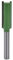 NDNCZDHC Extended Long Straight Router Bits 1 / 4in Shank 2 Flute Grooving Bits Trimming Cutter Woodworking Milling Tools