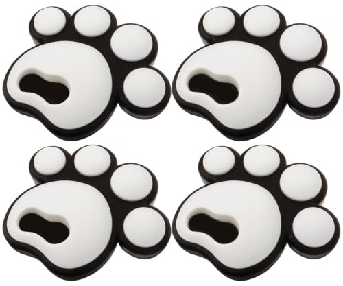Happyyami 4 Unitá Adesivi Antiscivolo per Tavola da Snowboard in Silicone Bianco Metodo di Sostituzione Facile per Sci e Snowboard Sulle Piste