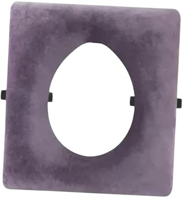 Sharplace Commode Seat Cushion Removeable Cover Universal Fit Easy to Install Toilet Chair Pad Elderly Toilet Seat Cushions for Seniors, O Shape