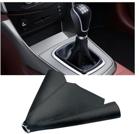 QYETRGF Schaltsack Schaltmanschette, für Renault Kadjar 2014 2015 2016 2017 2018-2026 Auto Schalthebel Gamaschen Rutschfester Geschwindig keitsschutz,A