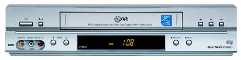 LG LV 4745 HiFi-Videorecorder Silber