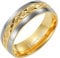 Willis Judd 7mm Titanium Ring for Men Engraved I Love You In Wooden Gift Box Wedding Band Ring Mens Engagement Ring Groove Promise Ring Comfort Fit