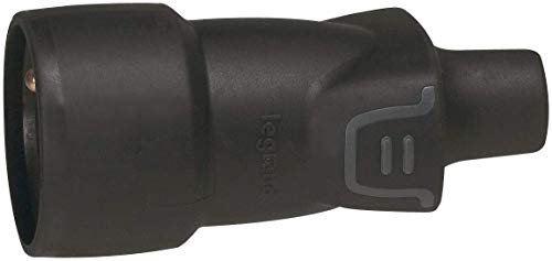 Legrand 050446 - Prise Femelle Caoutchouc Broche Française 220v 16a 2p+t Pour Rallonge - Ip44
